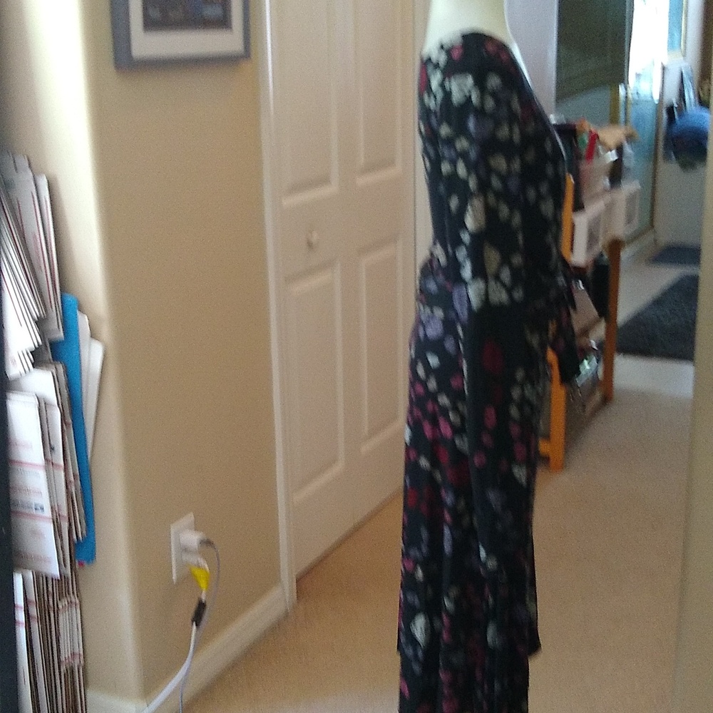 Issa London silk butterfly wrap dress size 10 - Picture 3 of 8
